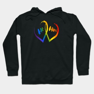 Gay Love, LGBTQ, Pride, He and Him, Unisex, T-Shirt Hoodie